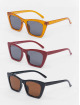 Urban Classics Okuliare Sunglasses Tilos 3-Pack èervená