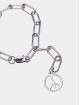 Urban Classics Otro Y Chain Peace Pendant plata