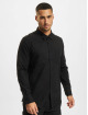 Urban Classics overhemd Checked Flanell zwart