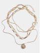 Urban Classics Overige Coin Layering Necklace goud