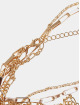 Urban Classics Overige Coin Layering Necklace goud