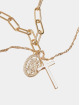 Urban Classics Overige Pearl Cross goud