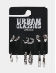 Urban Classics Overige Small Hoop zilver