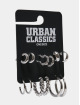 Urban Classics Overige Small Hoop zilver