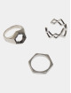 Urban Classics Overige Graphic Ring zilver