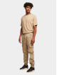 Urban Classics Pantalon cargo Military beige