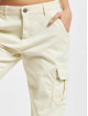 Urban Classics Pantalon cargo High Waist blanc