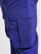 Urban Classics Pantalon cargo Ladies High Waist Crinkle Nylon bleu
