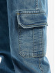 Urban Classics Pantalon cargo Ladies Organic Stretch Denim bleu