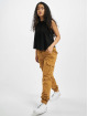 Urban Classics Pantalon cargo Ladies High Waist Cargo brun