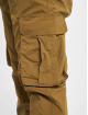 Urban Classics Pantalon cargo Ladies High Waist Crinkle Nylon brun
