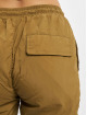 Urban Classics Pantalon cargo Ladies High Waist Crinkle Nylon brun