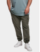 Urban Classics Pantalon cargo Aop Glencheck gris