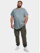 Urban Classics Pantalon cargo Aop Glencheck gris