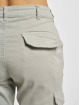 Urban Classics Pantalon cargo Ladies High Waist gris