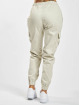 Urban Classics Pantalon cargo Ladies High Waist Comfort Jogging kaki