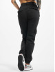 Urban Classics Pantalon cargo Ladies Organic Stretch Denim noir