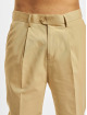 Urban Classics Pantalon chino Straight Pleat-Front beige