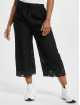 Urban Classics Pantalon chino Laces Culotte noir