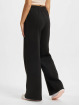Urban Classics Pantalón deportivo Ladies Straight Pin Tuck negro