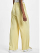 Urban Classics Pantalone chino Ladies Plisse giallo