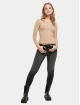Urban Classics Pitkähihaiset paidat Ladies Asymmetric beige