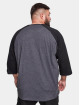 Urban Classics Pitkähihaiset paidat Contrast 3/4 Sleeve harmaa