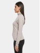 Urban Classics Pitkähihaiset paidat Ladies Modal Turtleneck harmaa