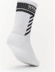 Urban Classics Ponožky Sporty Logo Socks 3-Pack biela