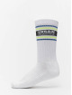 Urban Classics Ponožky Logo Stripe 4-Pack biela