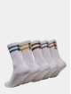 Urban Classics Ponožky Logo 5-Pack bílý