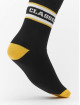 Urban Classics Ponožky 2-Pack Logo Stripe Sport èierna