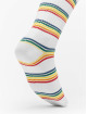 Urban Classics Ponožky Rainbow Stripes Socks 2-Pack šedá
