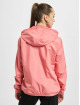 Urban Classics Prechodné vetrovky Ladies Basic Pull Over pink