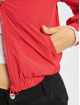 Urban Classics Prechodné vetrovky Short Striped Crinkle èervená