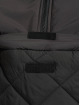 Urban Classics Prechodné vetrovky Ladies Oversized Diamond Quilted Pull Over èierna
