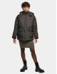 Urban Classics Puffer Jacket Ladies Waisted black