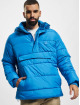 Urban Classics Puffer Jacket Pull Over blau