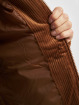 Urban Classics Puffer Jacket Ladies Corduroy brown