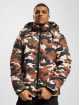 Urban Classics Puffer Jacket Hooded Camo camouflage
