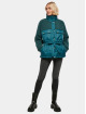 Urban Classics Puffer Jacket Ladies Sherpa Mix green