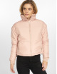 Urban Classics Puffer Jacket Oversized High Neck rosa