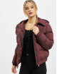 Urban Classics Puffer Jacket Ladies Hooded rot