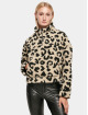 Urban Classics Pullover Ladies Short Aop Sherpa beige