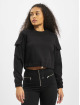 Urban Classics Pullover Ladies Short Worker Crewneck black
