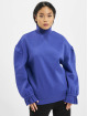 Urban Classics Pullover Ladies Turtleneck blau