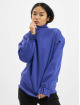Urban Classics Pullover Ladies Turtleneck blue