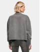 Urban Classics Pullover Ladies Heavy Terry Garment Dye grau