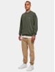 Urban Classics Pullover Small Embroidery Crew green