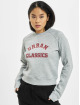 Urban Classics Pullover Ladies Short College Crew grey